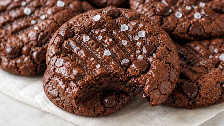 5-Ingredient Chocolate Almond Butter Cookies!
