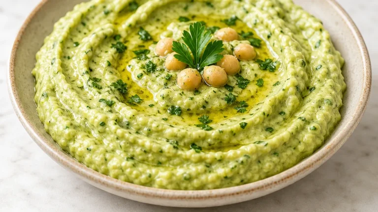 Creamy Herb Avocado Dip in 10 Minutes
