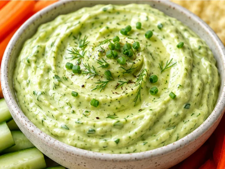 Creamy Avocado Ranch Dip Recipe