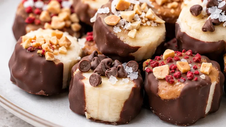 Frozen Chocolate Banana Bites Recipe