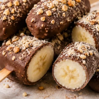 The BEST Chocolate Banana Pops EVER! Banana pops: Make these ultimate frozen banana treats in under 5 hours. Creamy, chocolate-dipped perfection!