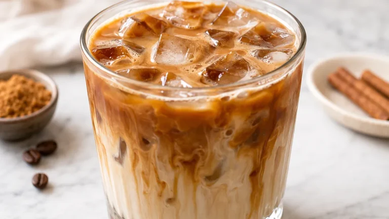 Iced Brown Sugar Espresso Latte