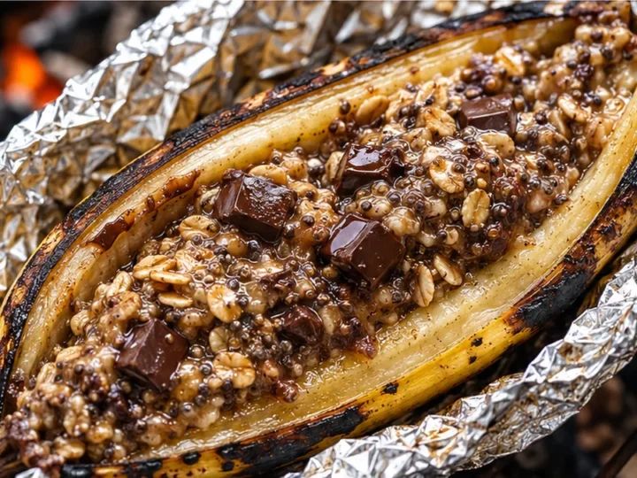Campfire Bananas: Cookie Dough Dreams!