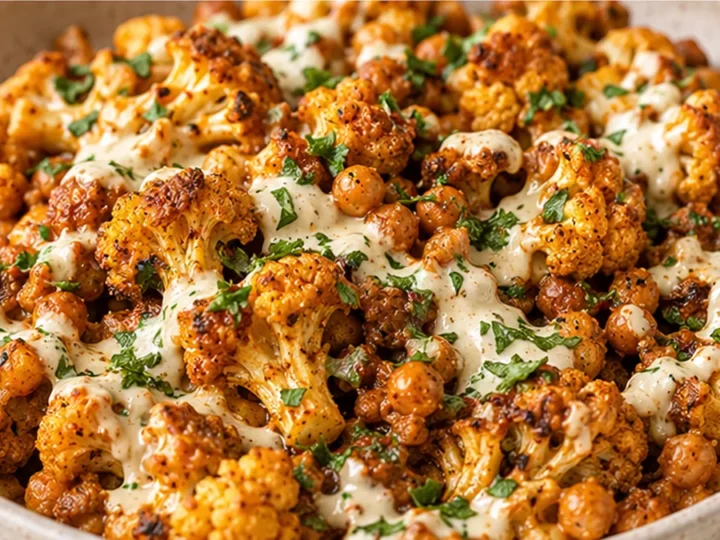 Shawarma Cauliflower Perfection!