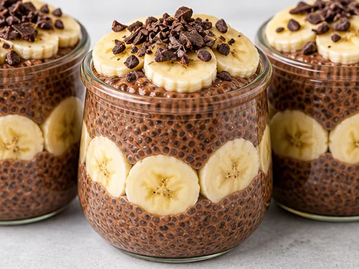 Banana Chocolate Chia Parfaits Recipe