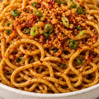 Crispy Garlic Chili Oil Noodles! So Easy! Chili oil noodles: Make these incredibly crispy garlic chili oil noodles in under 25 minutes! A viral recipe with expl