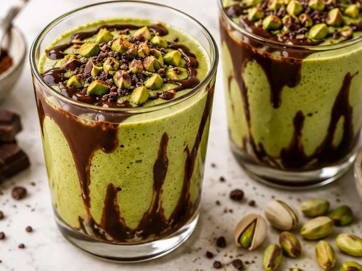 Matcha Chocolate Lava Shake: Pure Bliss!