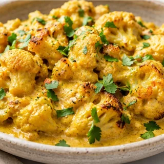 🇮🇳 Indian Coconut Butter Cauliflower in 30 Mins - coconut cauliflower - Discover our 30-minute Indian Coconut Butter Cauliflower recipe. Tender florets in a ric