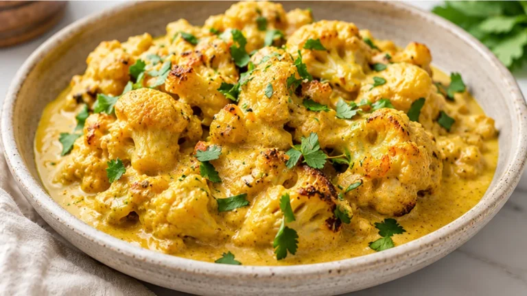 🇮🇳 Indian Coconut Butter Cauliflower in 30 Mins