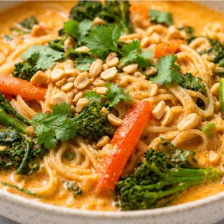 Craveable 30-Min Coconut Curry Noodle Soup! - curry noodles