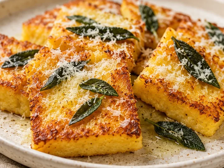 Crispy Cheesy Polenta Dream!