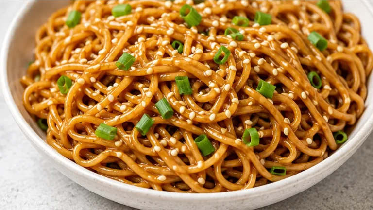 30-Min Ginger Sesame Noodles: Mind-Blowing Flavor!