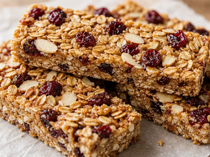 Cherry Almond Granola Bars