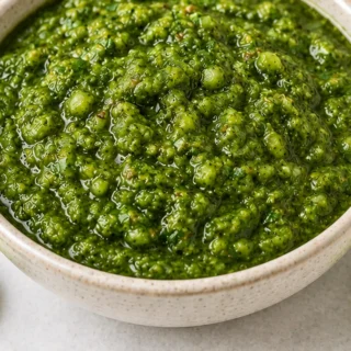 Spicy Green Harissa: Your New Obsession! Green harissa: Make this vibrant, spicy condiment in 15 minutes. Fresh herbs, jalapeños, and lemon create an unforgetta