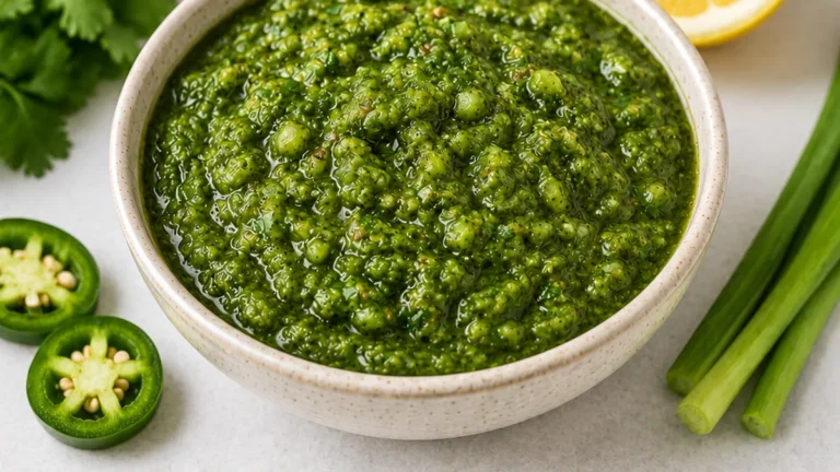 Spicy Green Harissa: Your New Obsession!