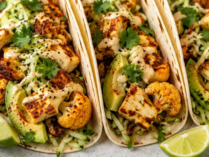 Mind-Blowing Cauliflower Halloumi Tacos
