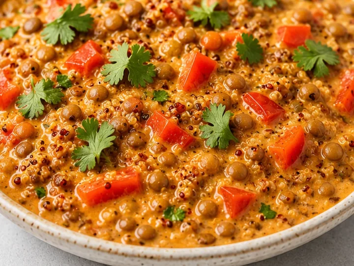 Creamy Coconut Lentil & Quinoa Curry