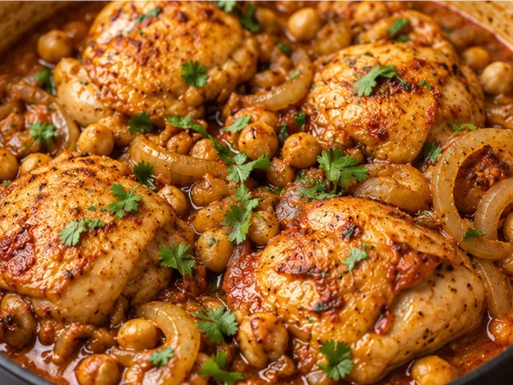 One Pot Moroccan Chicken Recipe