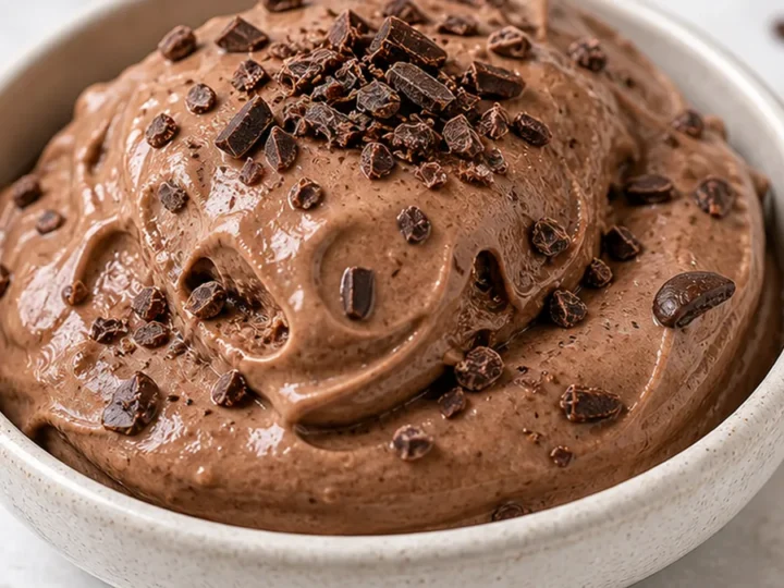 Mind-Blowing 6-Ingredient Chocolate Coffee Nice Cream!