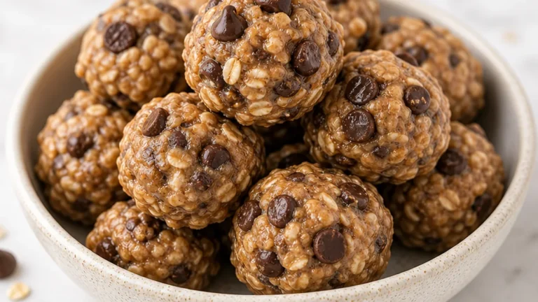 6-Ingredient No-Bake Chocolate Chip Cookie Dream!