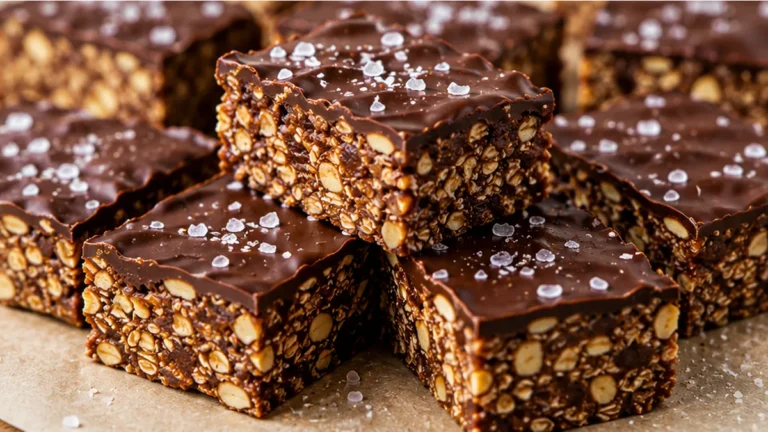 No-Bake Chocolate Oatmeal Bars