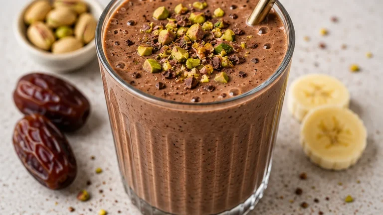 Chocolate Pistachio Shake Recipe