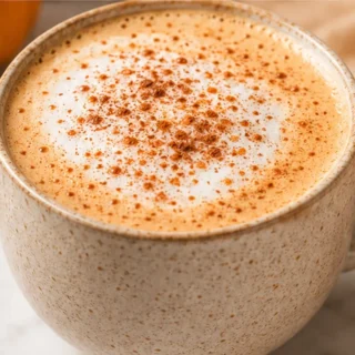 The BEST Coconut Pumpkin Spice Latte
