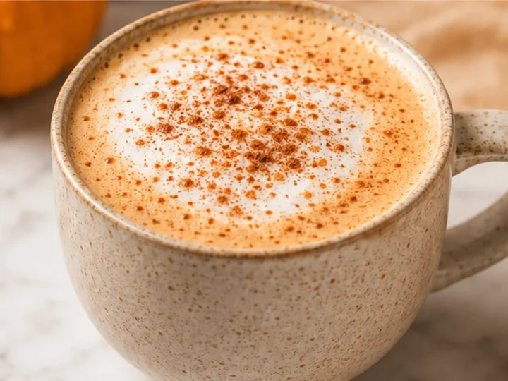 The BEST Coconut Pumpkin Spice Latte