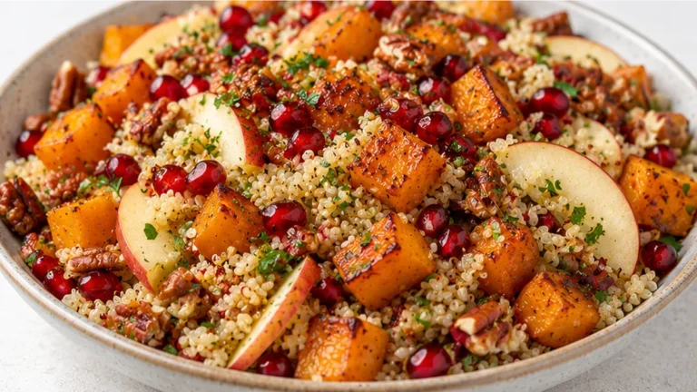 Cozy Harvest Quinoa Salad