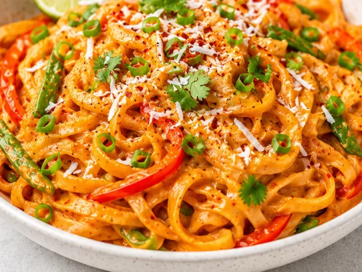 20 Min Red Curry Noodles