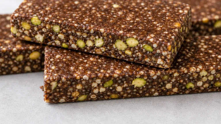 Chocolate Almond Butter Superfood Bars