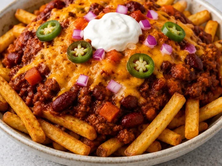 Spicy Chili & Fries: Flavor Explosion!