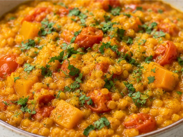 Harvest Dal: Creamy Squash & Tomato Dream