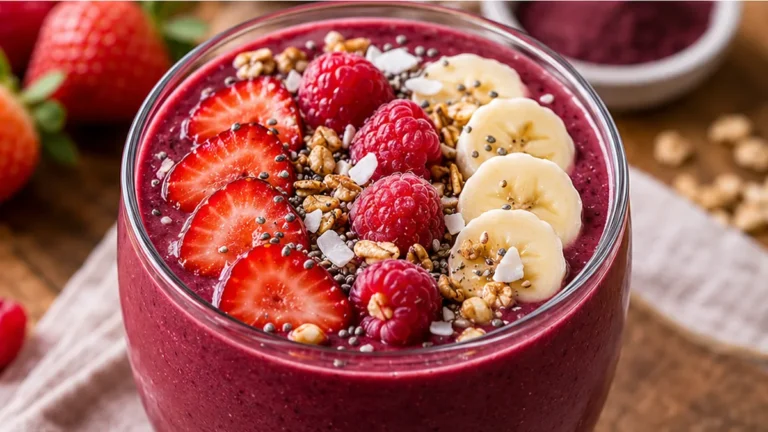 Strawberry Acai Smoothie Recipe