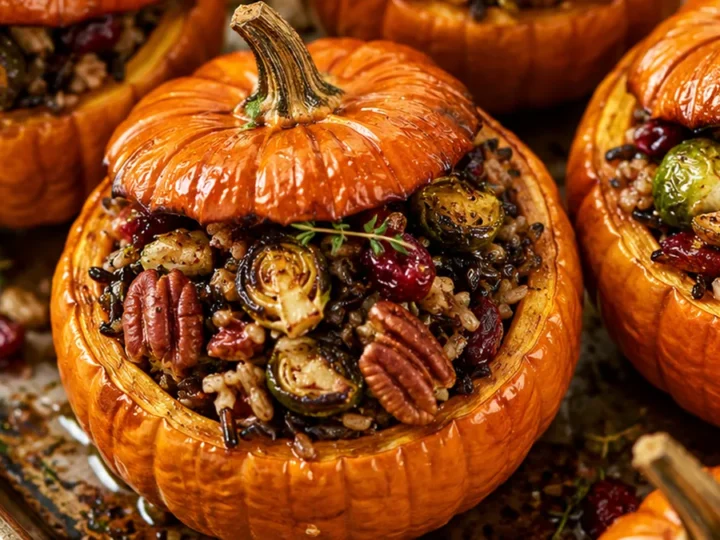 Stuffed Mini Pumpkins: A Perfect Fall Meal