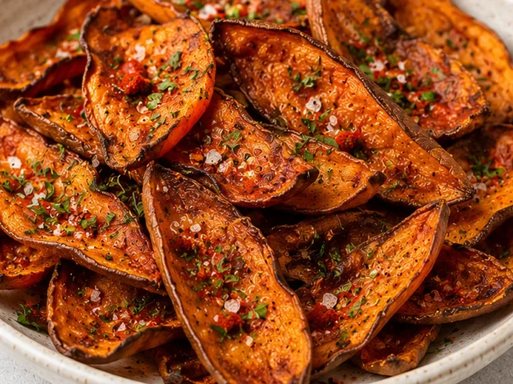 Crispy Sweet Potato Skin Chips