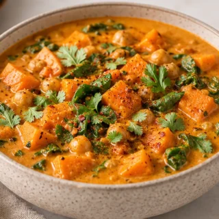 Creamy Coconut Sweet Potato Stew