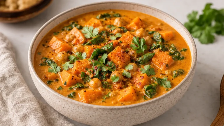 Creamy Coconut Sweet Potato Stew