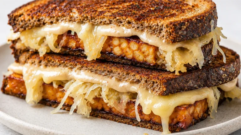 Tempeh Reuben: Healthier & Tastier!