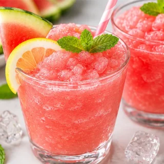 Refreshing Pink Watermelon Lemonade Slushies - Discover the ultimate Pink Watermelon Lemonade Slushy recipe! Easy to make, incredibly refreshing, and perfect fo