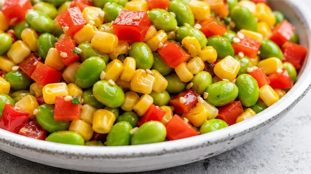Asian Succotash: Fresh & Flavorful Side - Asian succotash: whip up this vibrant and easy side dish in minutes. Packed with flavor, it's a perfect addition to an