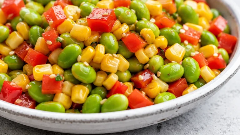 Asian Succotash: Fresh & Flavorful Side