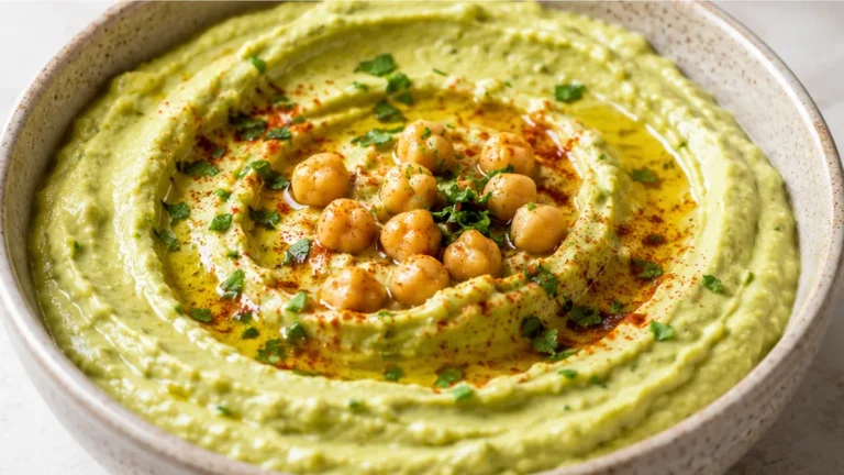 Creamy Avocado Hummus: Your New Obsession!