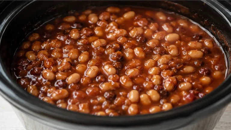 Slow Cooker Baked Beans: Comfort Food!