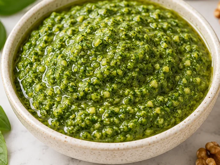Basil Walnut Pesto: So Fresh & Easy!