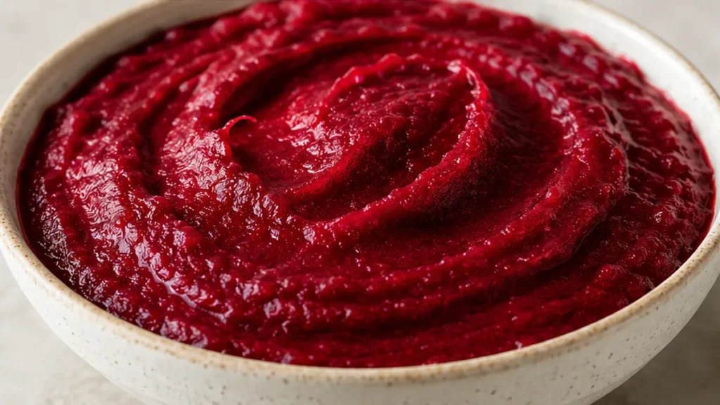 " Vibrant Beet Puree: Healthy & Easy!" - Beet puree: craft this vibrant, healthy side dish in under an hour. Naturally sweet and smooth, it's perfect for all ag