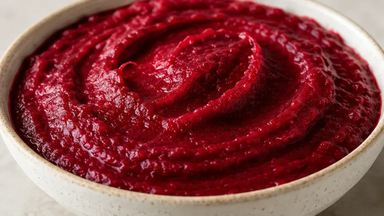 ” Vibrant Beet Puree: Healthy & Easy!”