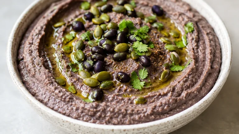 Creamy Black Bean Hummus: Your New Favorite Dip