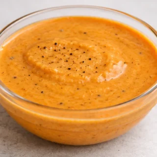 " Creamy Carrot Miso Dressing for Salads - carrot dressing