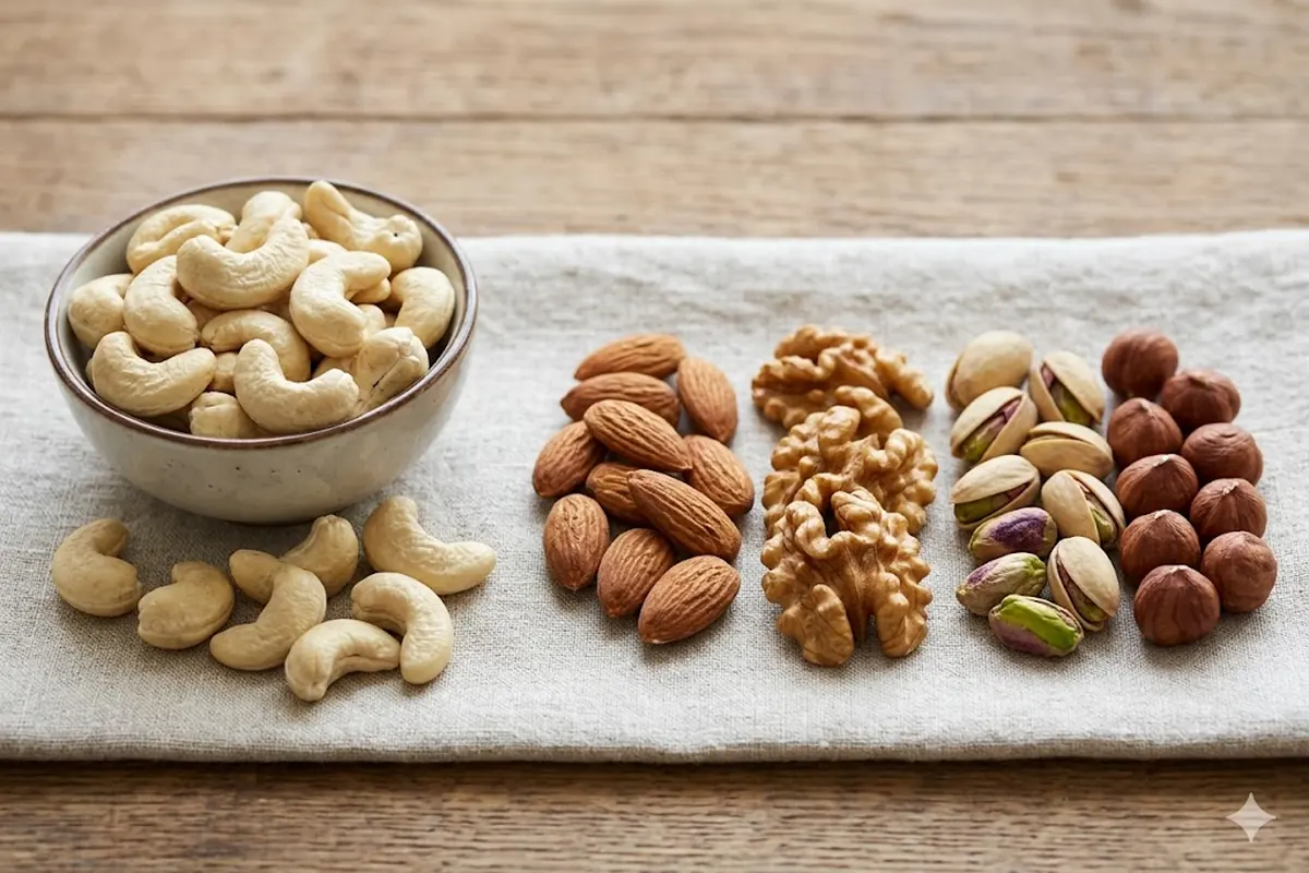 Cashews Versus Other Common Nuts Cashews healthy — Cashews Versus Other Common Nuts